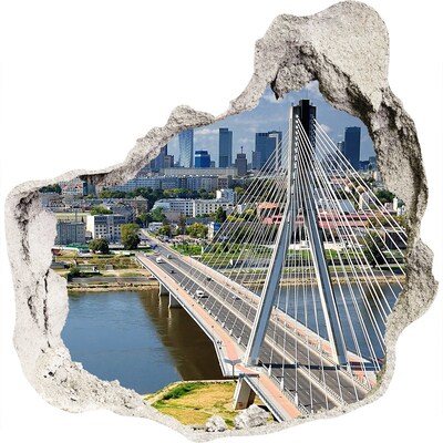 3D wall hole Bridge in Warsaw