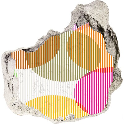 Hole in the wall decal Abstract Hole in the Wall