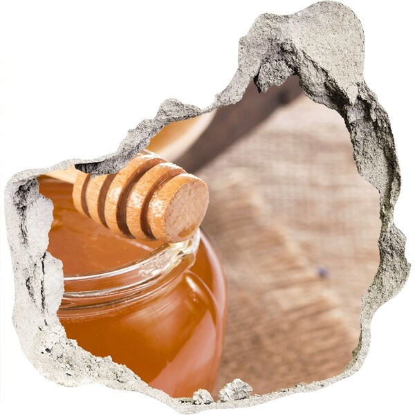 Hole wall sticker Honey straight from the hive