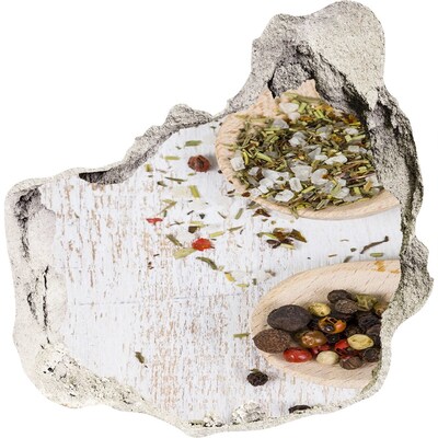 Hole in the wall sticker Spice explosion