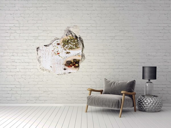 Hole in the wall sticker Spice explosion