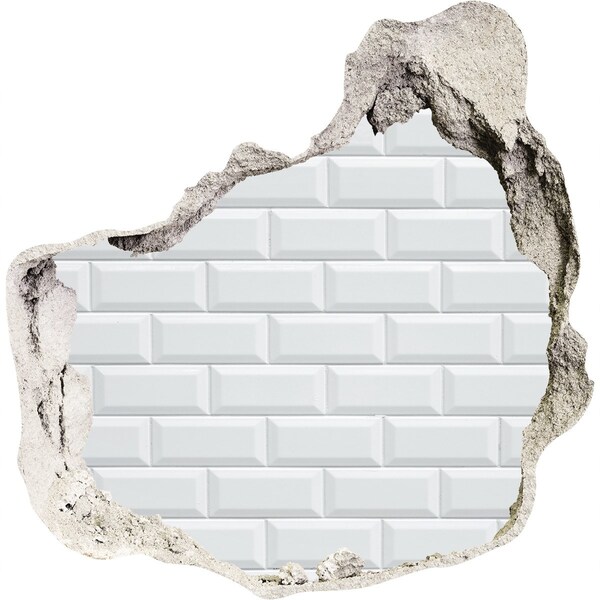 Hole in the wall sticker Ceramic wall