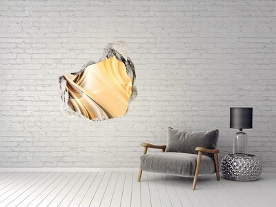 Hole wall sticker Wave abstraction