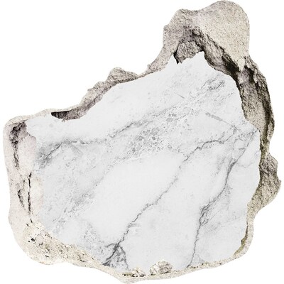 Hole wall sticker Marble stone