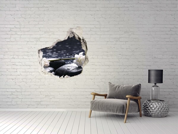 Hole in the wall decal Cherry Blossom