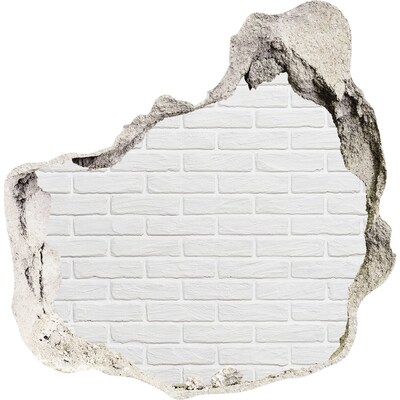 3D wall hole Brick wall