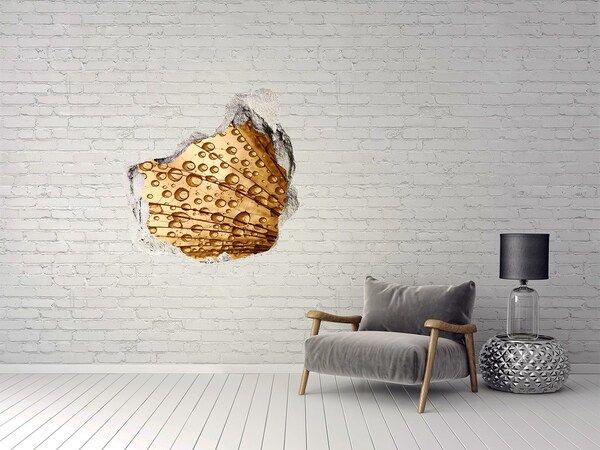 Hole wall sticker Dandelion seeds