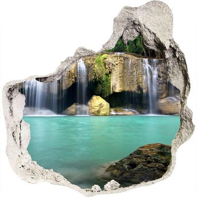 Hole in the wall sticker Waterfall