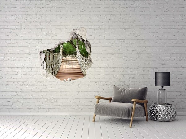 Hole in the wall decal Jungle Bridge