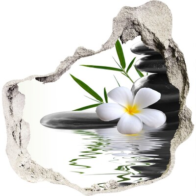Hole wall sticker Relaxing spa corner