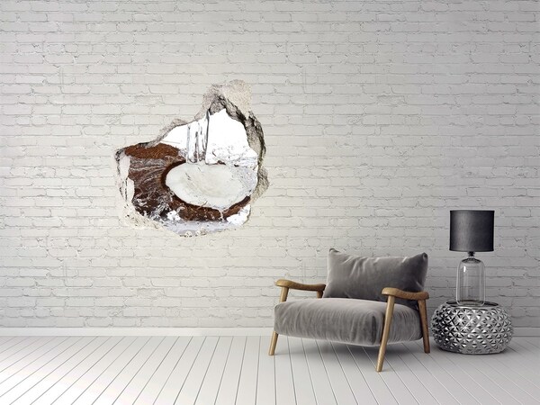 Hole in the wall sticker Coconut