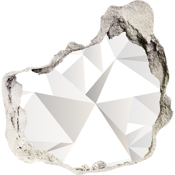 Hole in the wall sticker Crystal Hole in the Wall