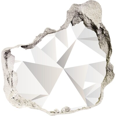 Hole in the wall sticker Crystal Hole in the Wall