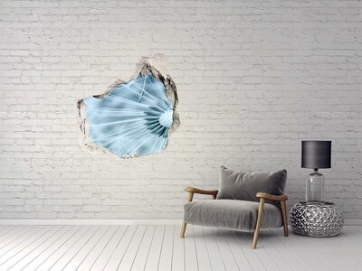 Hole in the wall sticker Dandelion