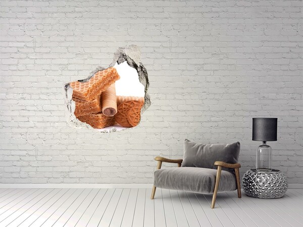 Hole in the wall decal Sweets