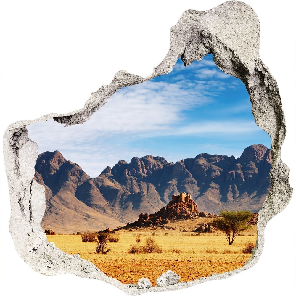 Hole in the wall decal Rocks in Namibia