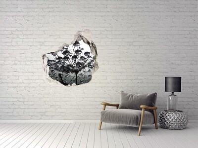 Hole wall sticker Dandelion seeds