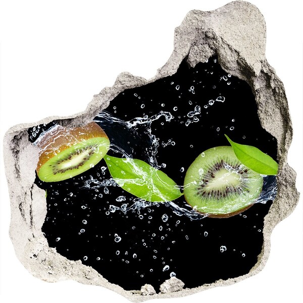 Hole wall sticker Kiwi Fruit Waterfall