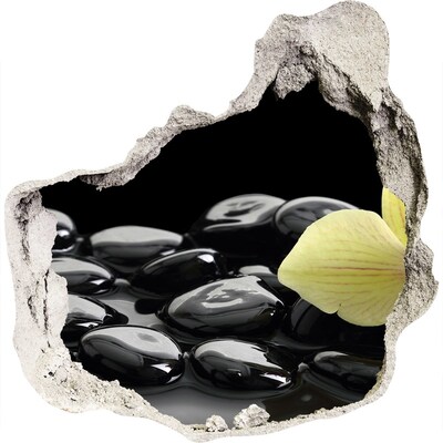 Hole in the wall sticker Relax at the spa