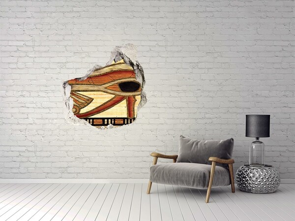 Hole wall sticker Ancient Egyptian painting