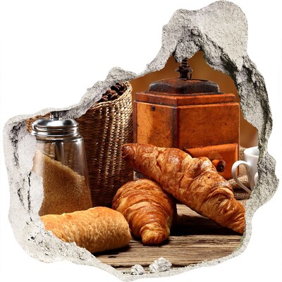 Hole in the wall decal Cafe feast