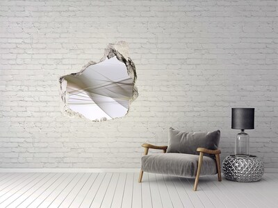 Hole wall sticker Modern space in concrete