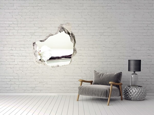 Hole wall sticker Vanilla chick