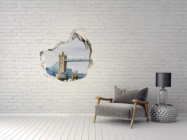 Hole wall sticker Thames London