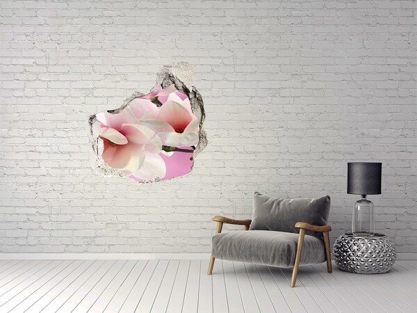 Hole in the wall sticker Magnolia