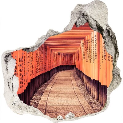 Hole wall sticker Fushimi Inari Shrine