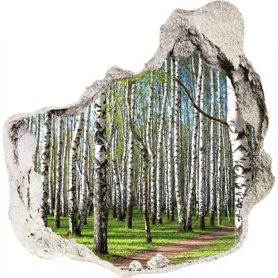 Hole in the wall sticker Forest Oasis