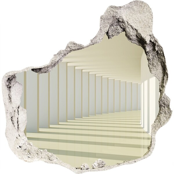 Hole wall sticker The illusion of infinite space