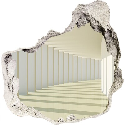 Hole wall sticker The illusion of infinite space