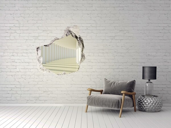 Hole wall sticker The illusion of infinite space