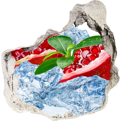 Hole wall sticker Fruity Oasis with Ice