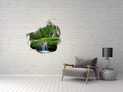 Hole wall sticker Cascades