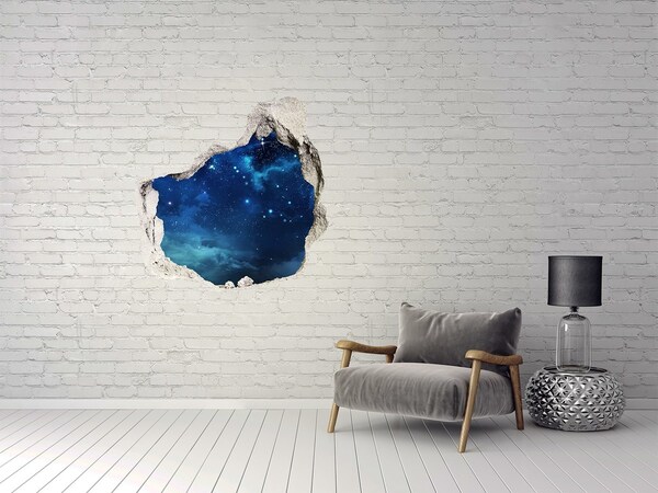 Hole wall sticker Starry sky