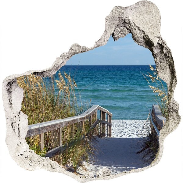 Hole in the wall sticker Coastal dunes