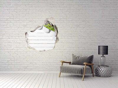 Hole wall sticker Bamboo