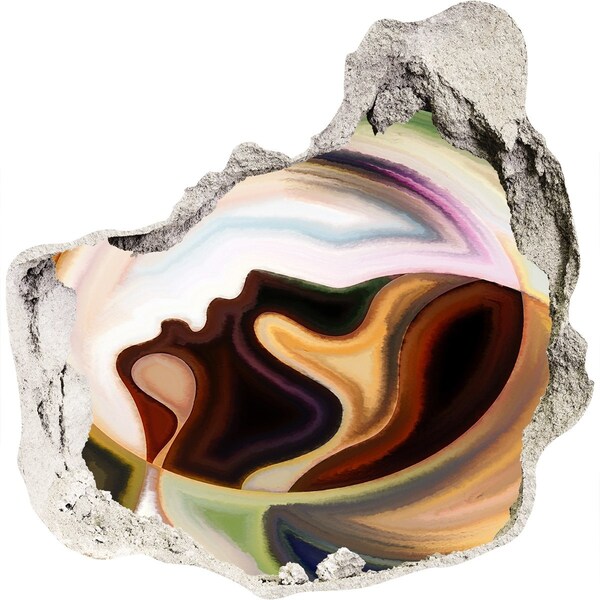 Hole in the wall decal Abstraction