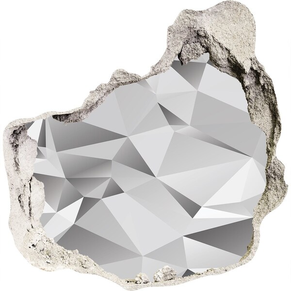 Hole in the wall sticker Sparkling Diamond Treasure