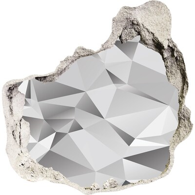 Hole in the wall sticker Sparkling Diamond Treasure