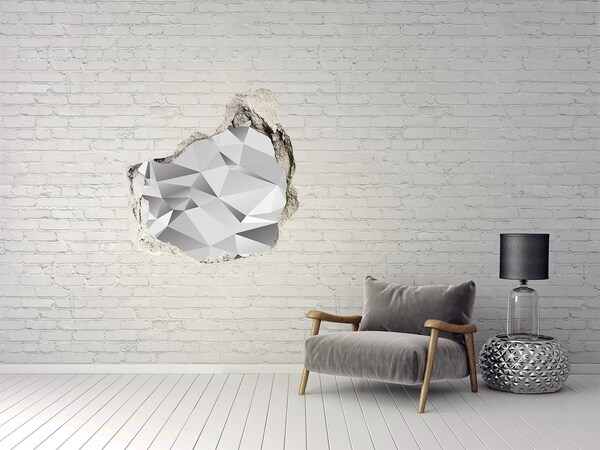 Hole in the wall sticker Sparkling Diamond Treasure
