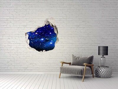 3D wall hole Starry sky