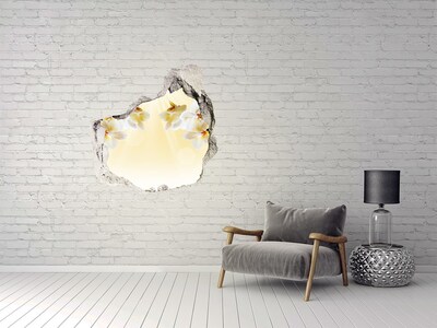 Hole wall sticker Orchid