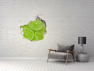 Hole wall sticker Lemon Paradise