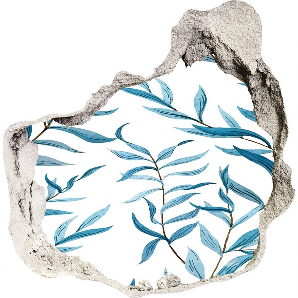 Hole in the wall sticker A green oasis in concrete