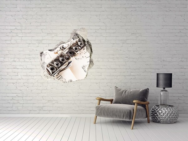 Hole wall sticker Clarinet