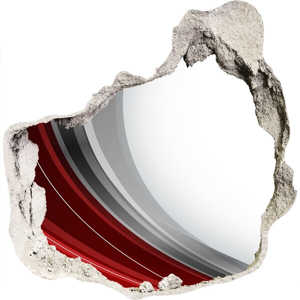 Hole wall sticker A damaged wall with a depth effect