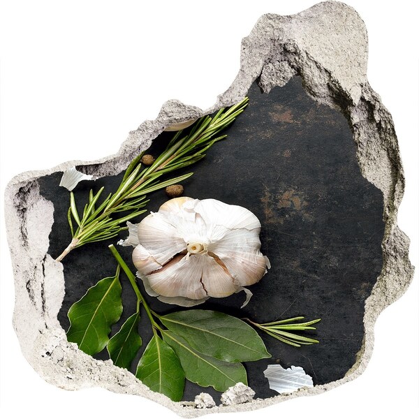 Hole in the wall decal Kitchen aromas